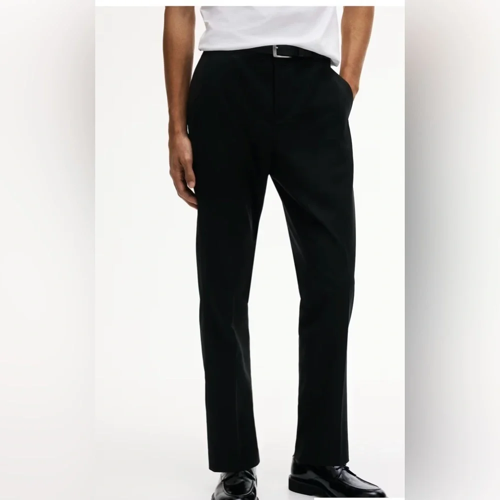 H & M Skinny Fit Black Dress Pants
